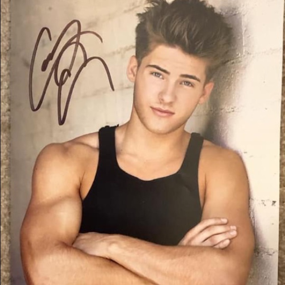 FINAL PRICE cody christian authentic autograph